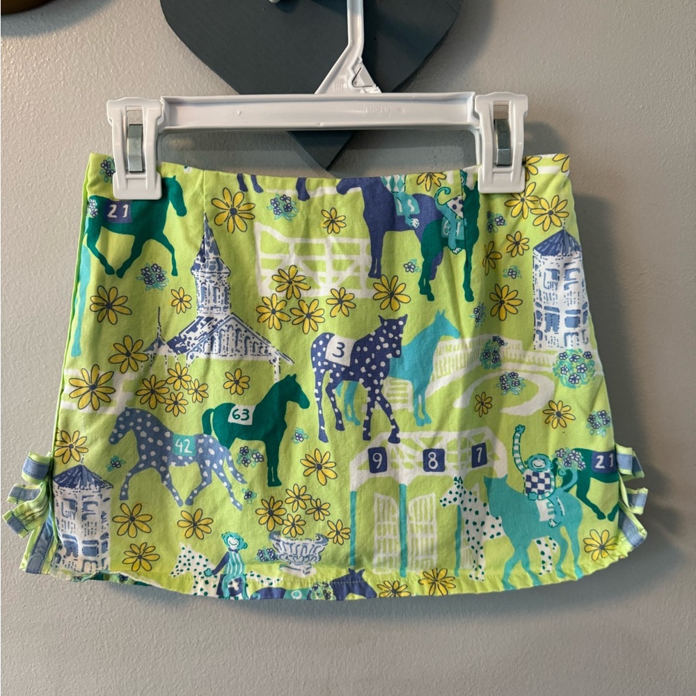 Vintage Lilly Pulitzer girls skort 6x